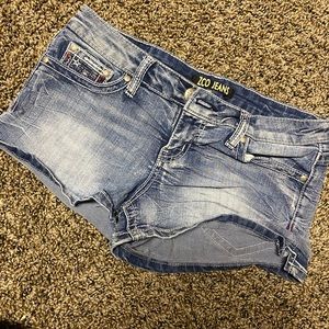 Juniors jean Americana shorts